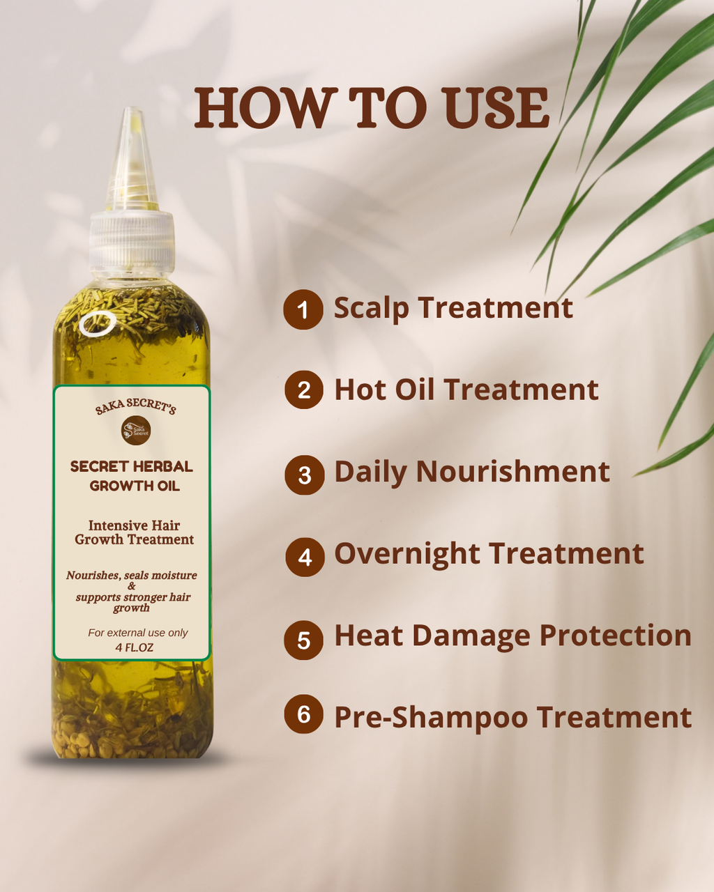 Herbal Growth Oil