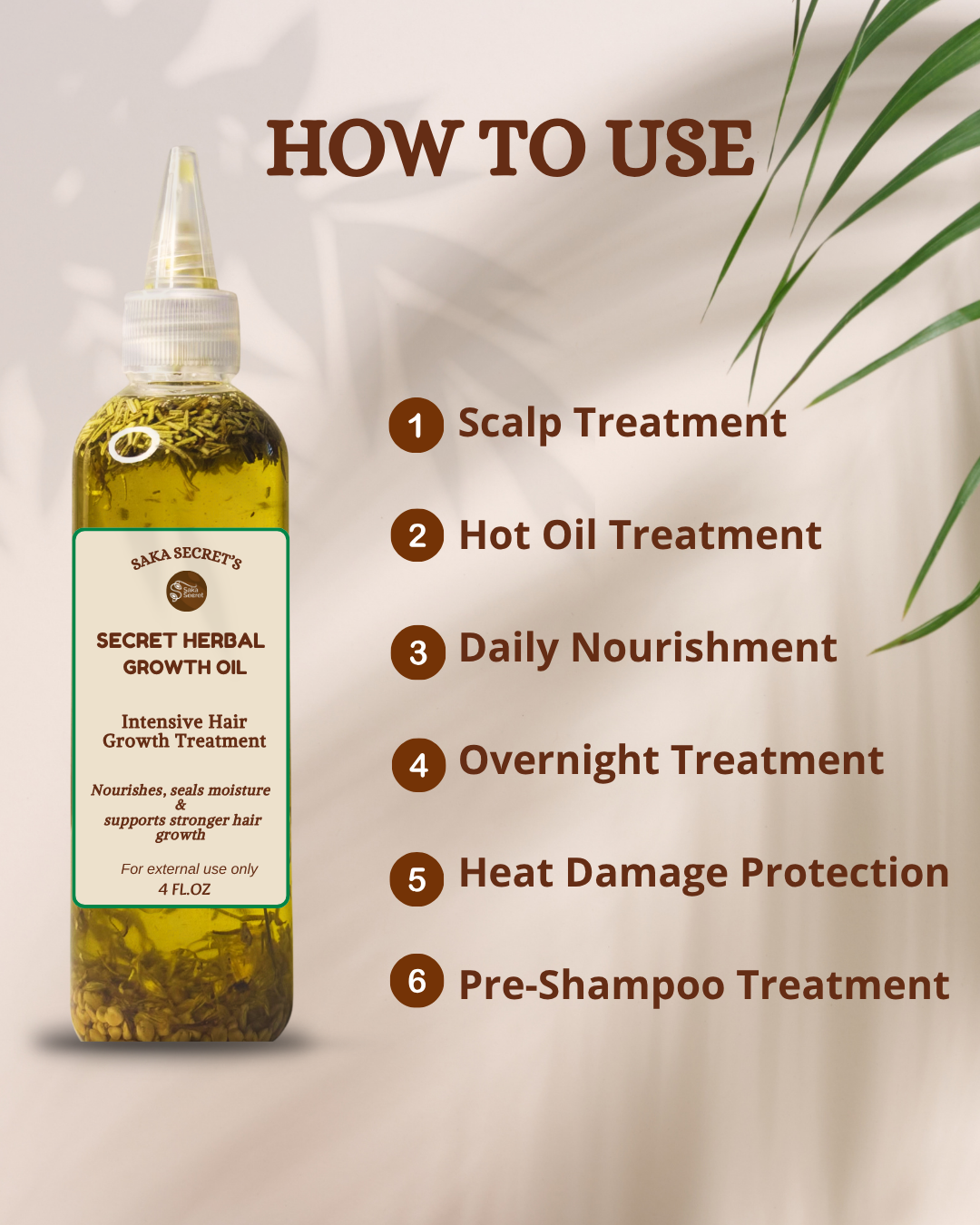 Herbal Growth Oil