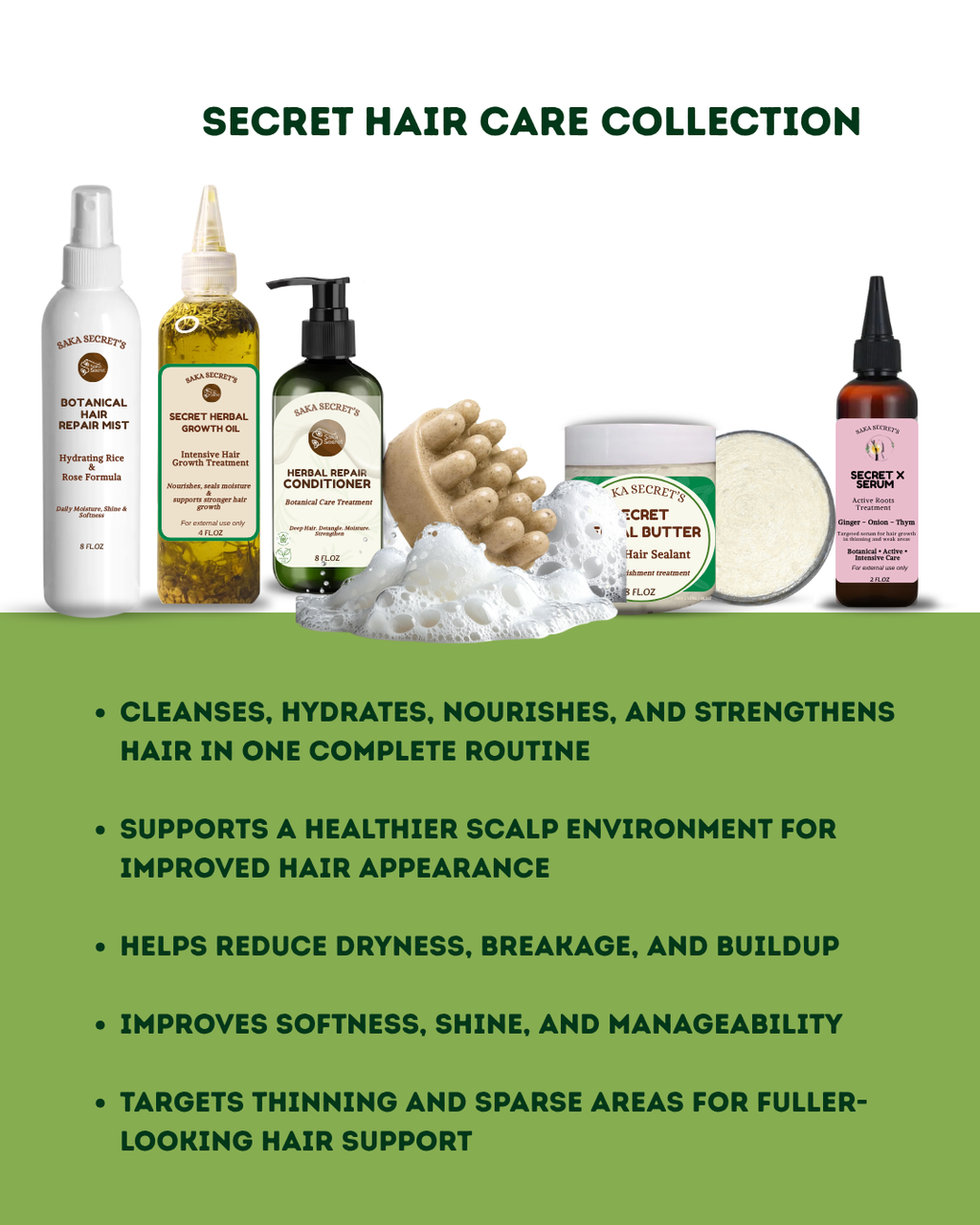 Secret Hair Care Full Set