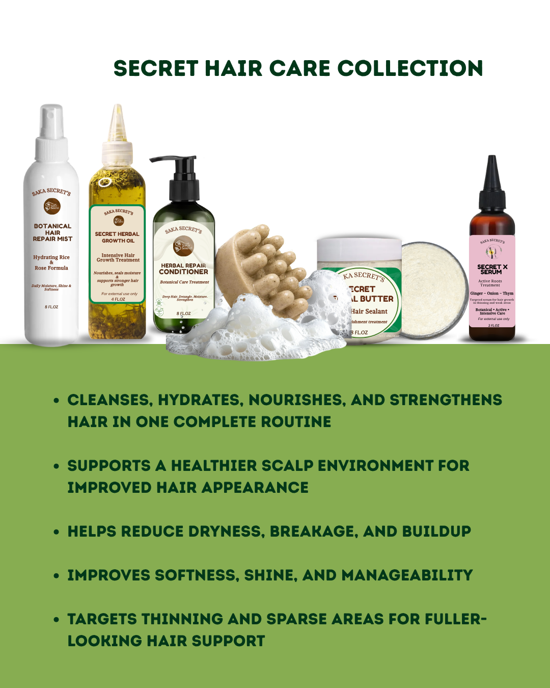 Secret Hair Care Full Set