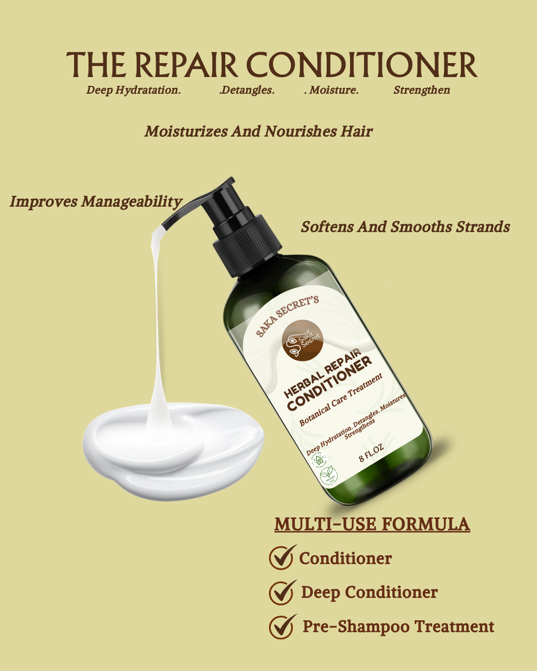 Repair Conditioner Flaxseed & Aloe Vera