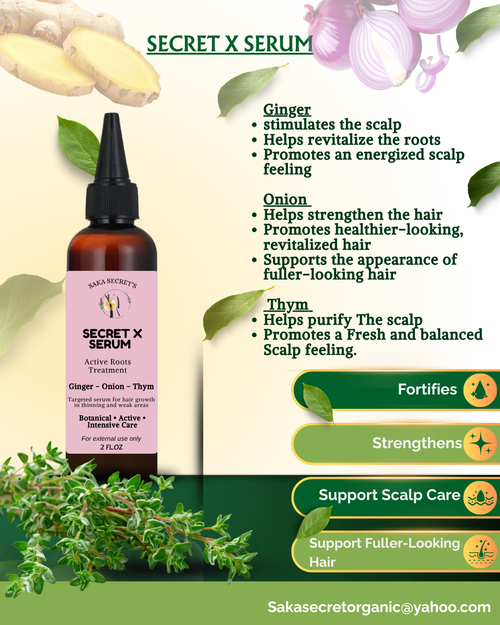 Growth oil & targeted Scalp Serum set