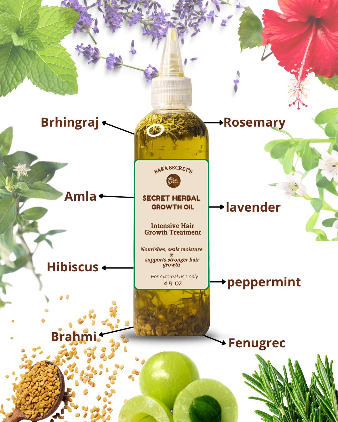 Herbal Growth Oil